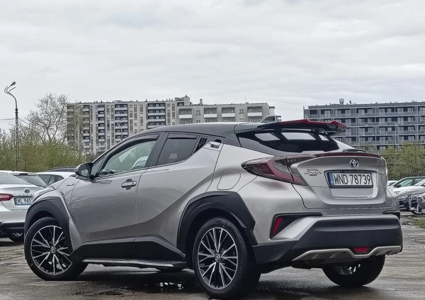 Toyota C-HR cena 89700 przebieg: 76360, rok produkcji 2017 z Warszawa małe 466